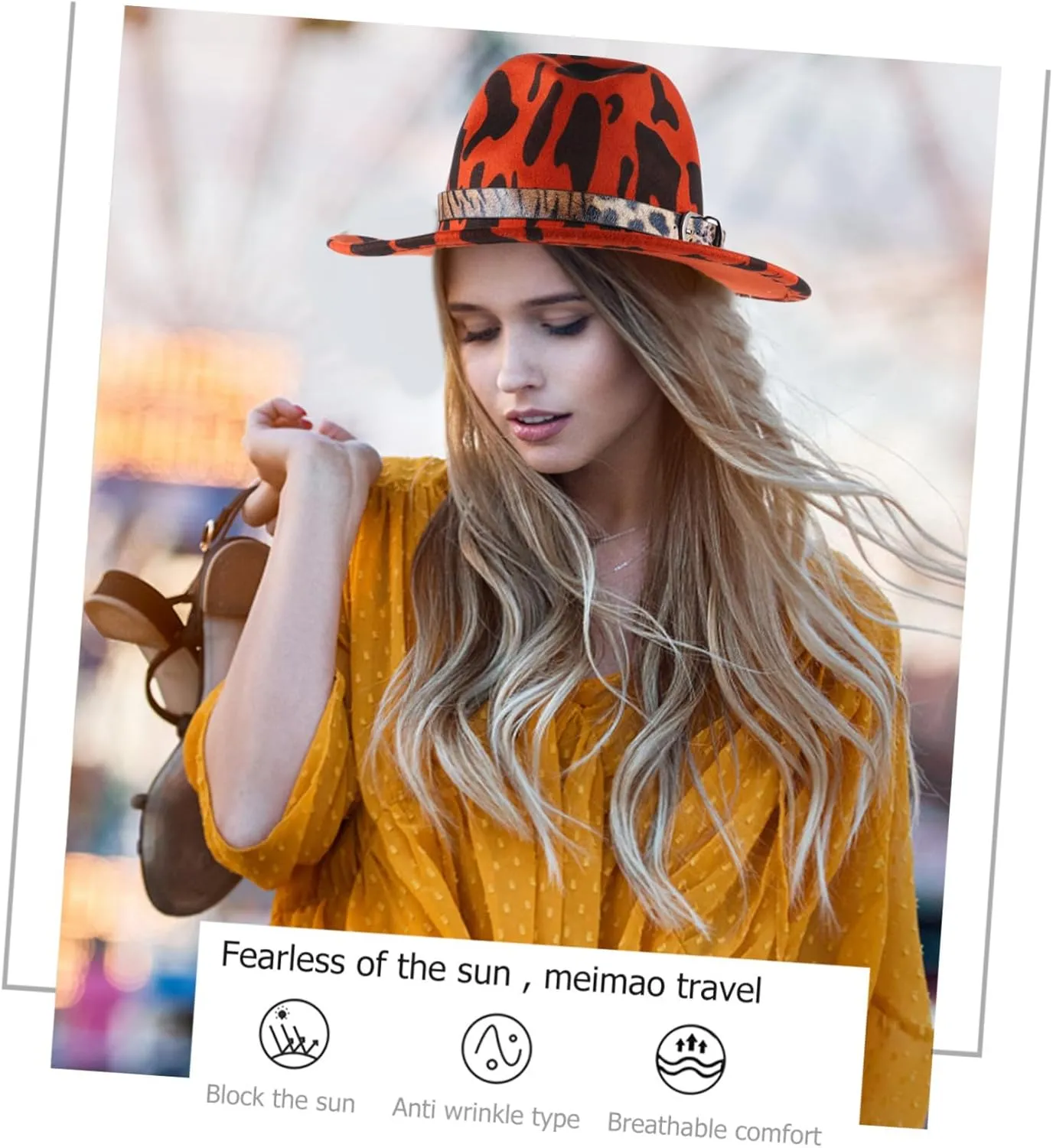 1pc Jazz Top Hat Party Performance Hat Fedora Hat Fedora Cosplay Cap Ladies Cap Flat Cap Ladies Hat