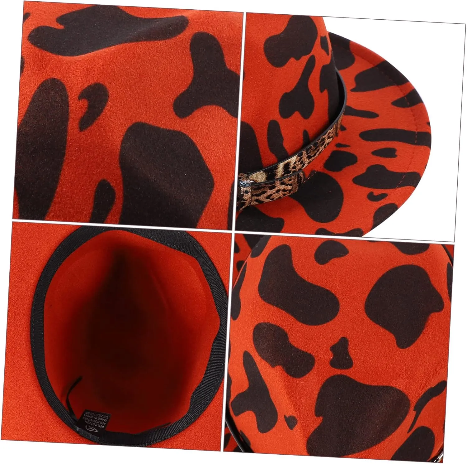 1pc Jazz Top Hat Party Performance Hat Fedora Hat Fedora Cosplay Cap Ladies Cap Flat Cap Ladies Hat