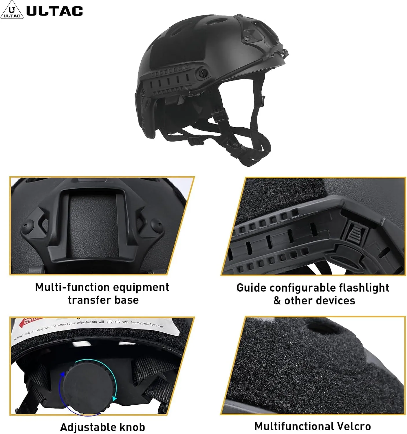 Airsoft Helmet with Full Face Protection, Tactical Airsoft Mask, Compatible with Goggles & Accessories, Ideal for Paintball & Outdoor Games