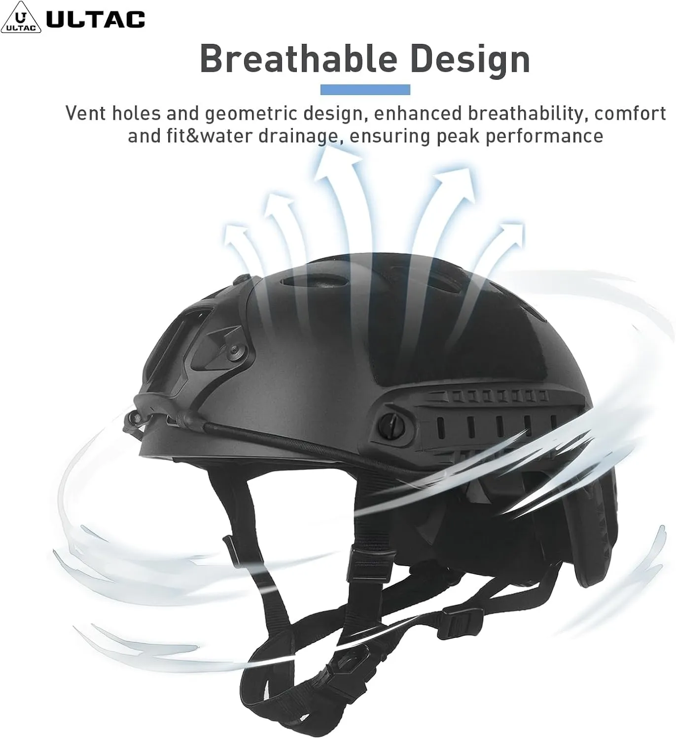 Airsoft Helmet with Full Face Protection, Tactical Airsoft Mask, Compatible with Goggles & Accessories, Ideal for Paintball & Outdoor Games
