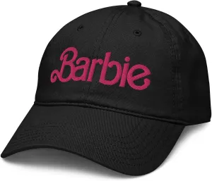 Barbie Flamingo Pink Logo Adjustable Baseball Hat
