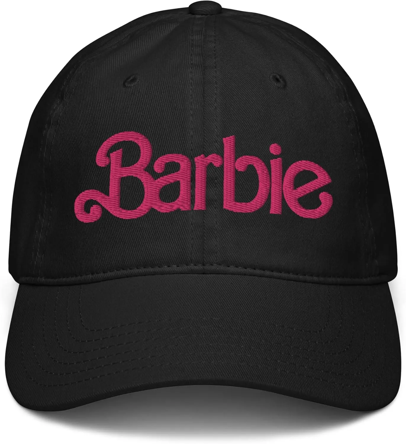 Barbie Flamingo Pink Logo Adjustable Baseball Hat