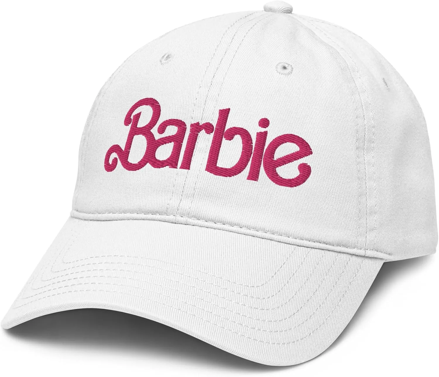 Barbie Flamingo Pink Logo Adjustable Baseball Hat