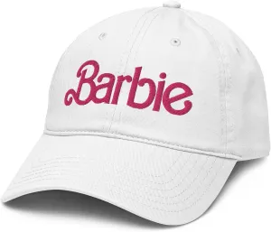 Barbie Flamingo Pink Logo Adjustable Baseball Hat