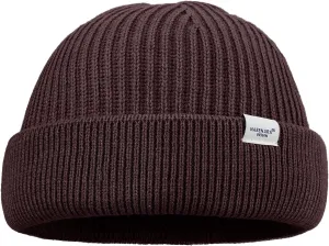 Clakllie Trawler Beanie Watch Hat Knit Cuffed Skullcap Roll-up Edge Stocking Hats Rolled Cuff Knitted Hat Ski Cap