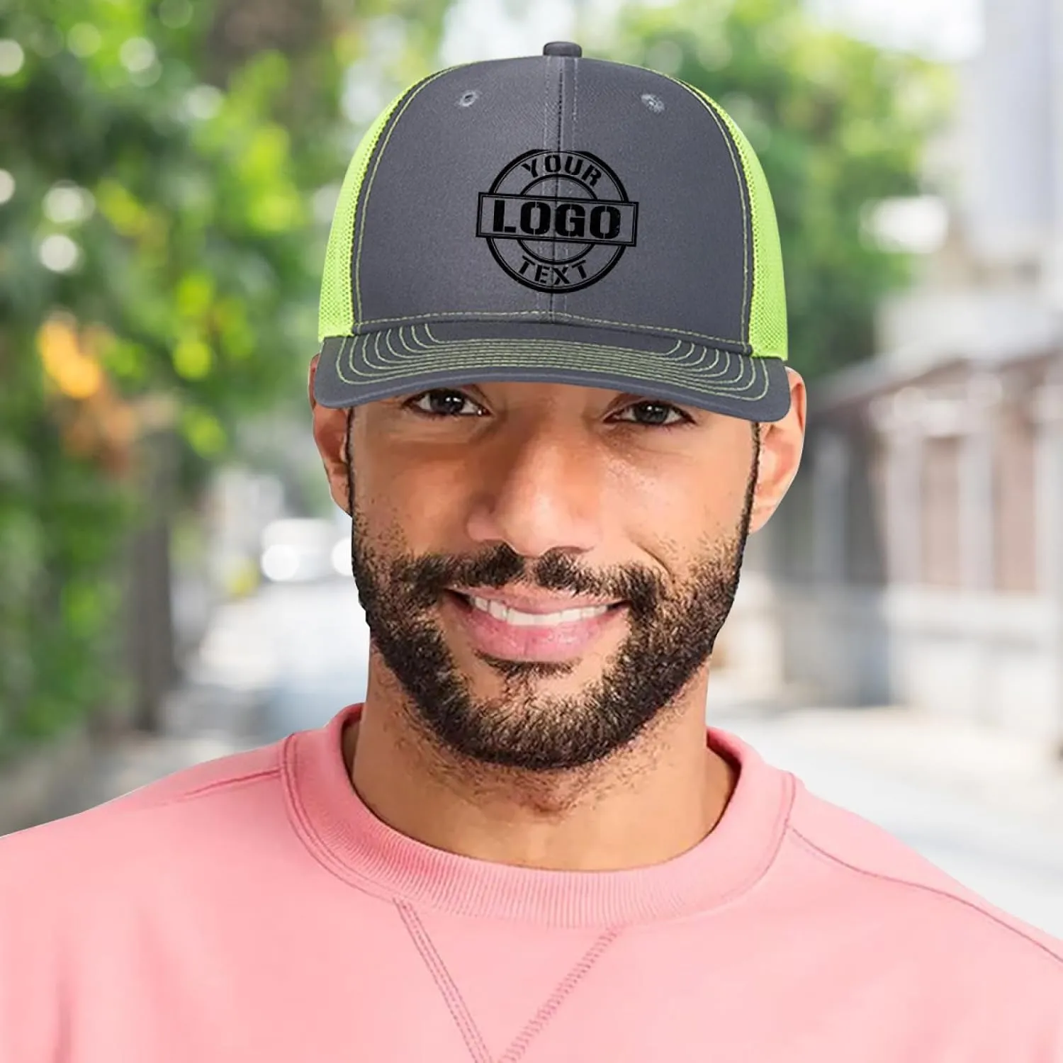 Custom Hats for Men Women Custom Hats Design Your Own Logo Customized Trucker Hat Customize Baseball Hat