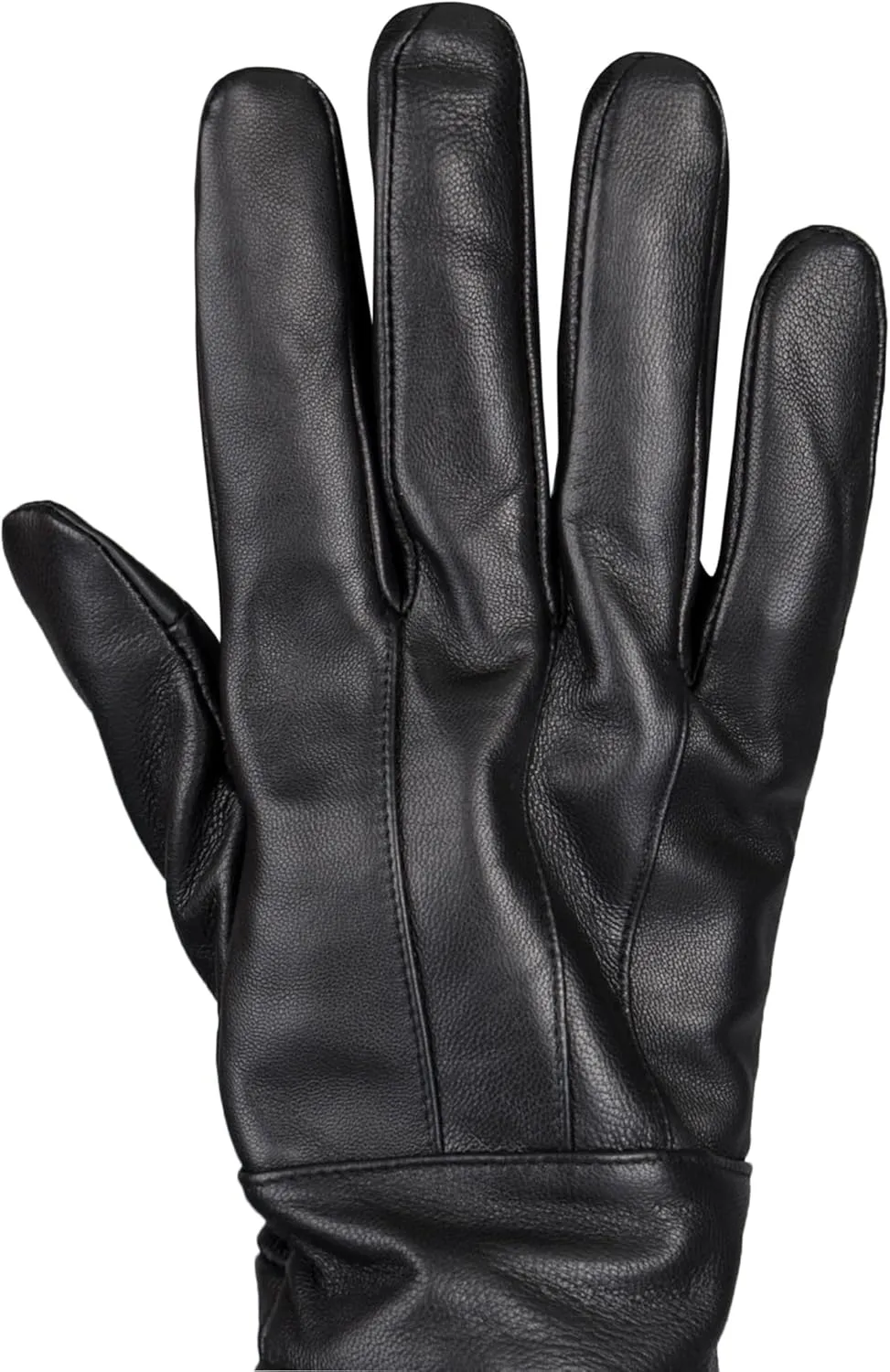 Dockers Men's Warm Leather Winter Gloves with Smartphone Touchscreen Capability