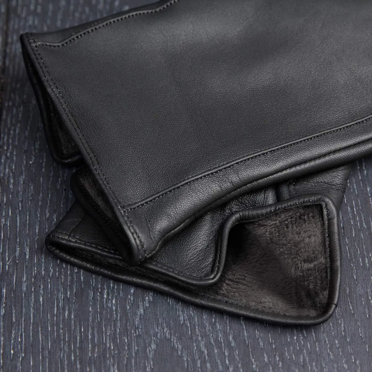 Downholme Vegan Leather Gloves for Women