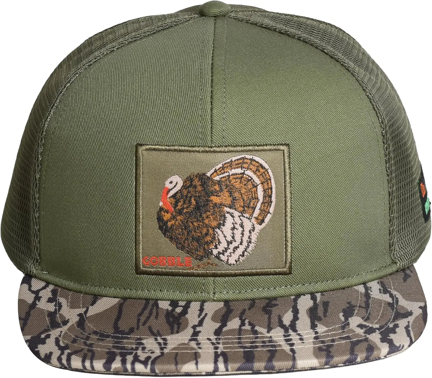 EDTREK Outdoorsman Pro Trucker Breathable Mesh Performance Cap - Flat Brim Snapback Hat