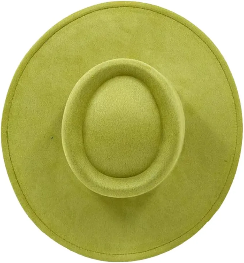 Hgvcfcv Men's and Women's Jazz Hat British Style Sombrero Hombre Fedora Hats for Women Fashionable