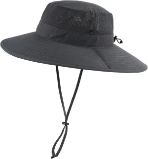 Home Prefer UPF50  Mens Sun Hat Wide Brim Fishing Hat Foldable Large Brim UV Protection Sun Hat for Men Women Beach Gardening