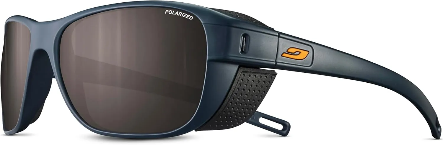 Julbo Camino Glacier Sunglasses for Men & Women w/Removable Side Shields for Hiking, Skiing, Trekking - 100% UV Protection