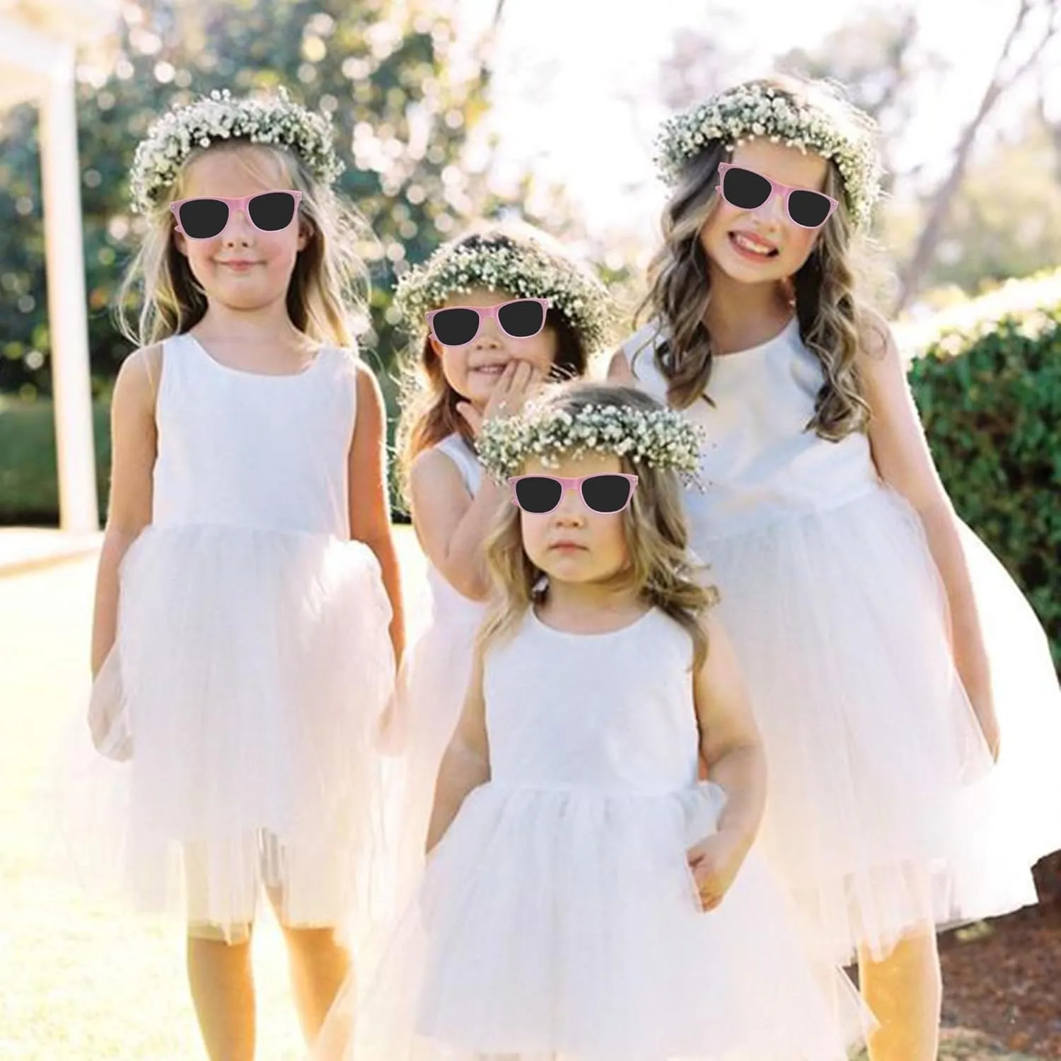 LADY&HOME Ring Security & Ring Bearer Sunglasses,Ring Bearer/Ring Security Proposal,Wedding Favors Gift for Little Boys