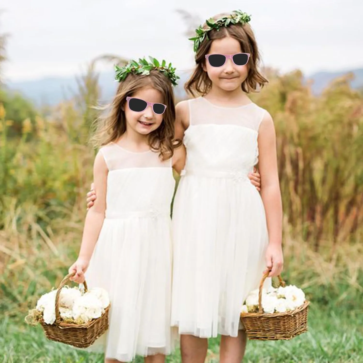 LADY&HOME Ring Security & Ring Bearer Sunglasses,Ring Bearer/Ring Security Proposal,Wedding Favors Gift for Little Boys