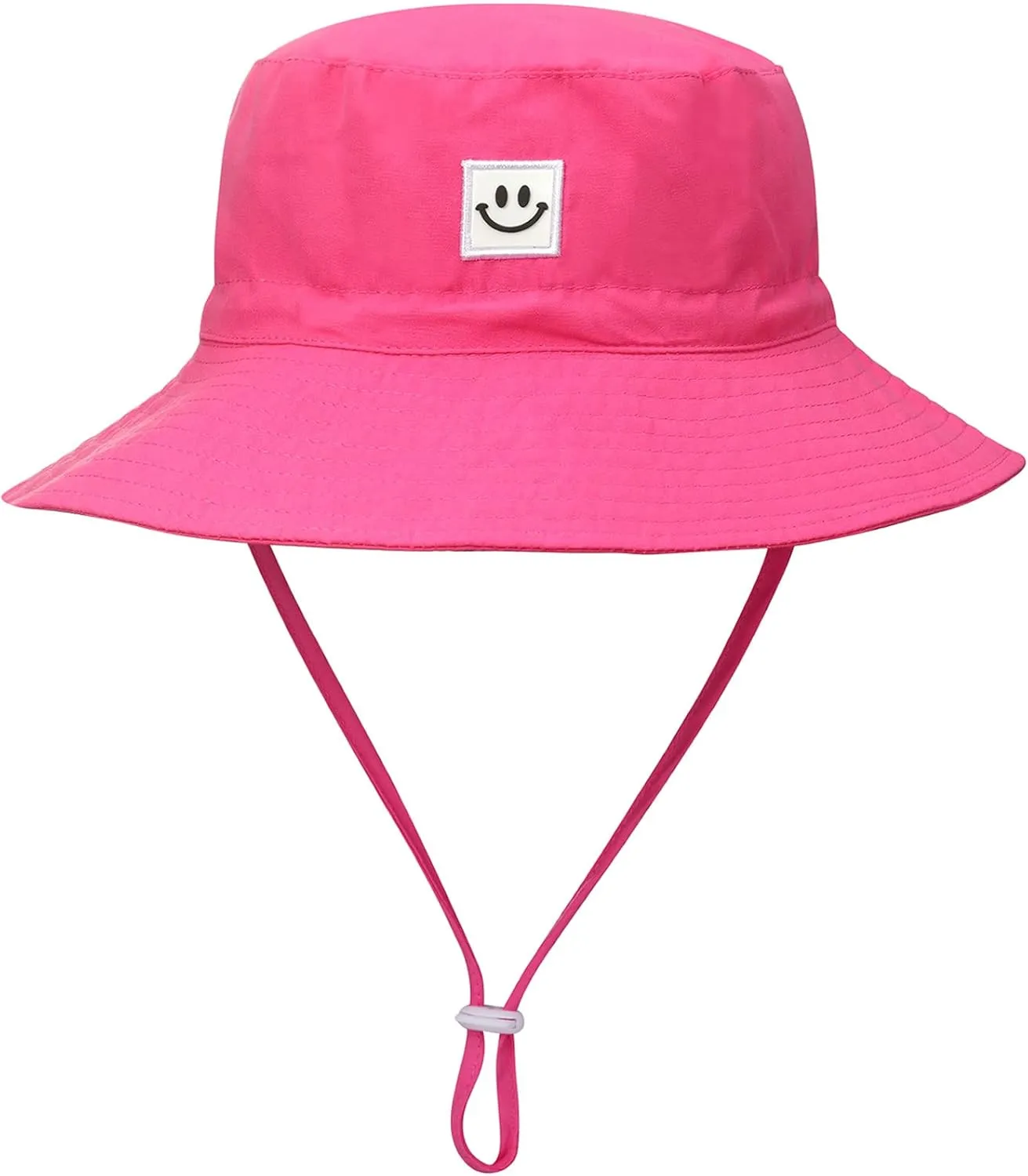 MaxNova Baby Sun Hat Smile Face UPF 50  Toddler Bucket Hat for Boys Girls 0-7 Years