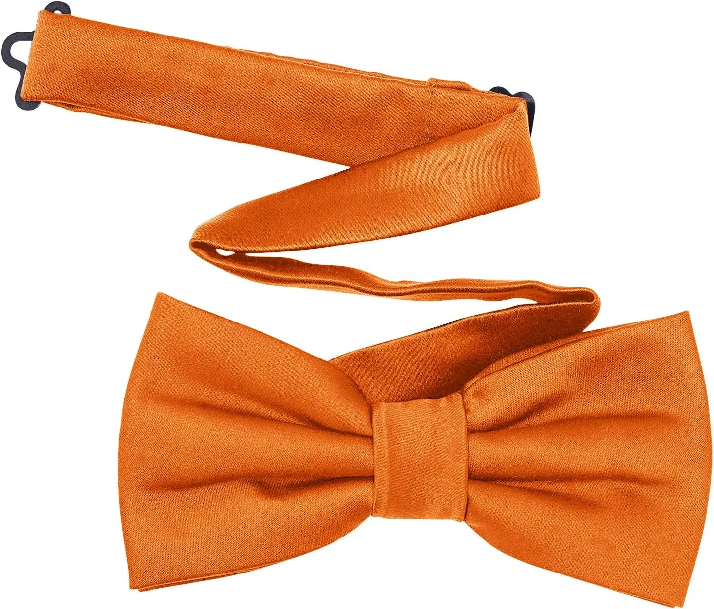 Men's Pre-Tied Satin Formal Tuxedo Bowtie Adjustable Length Satin Bow Tie