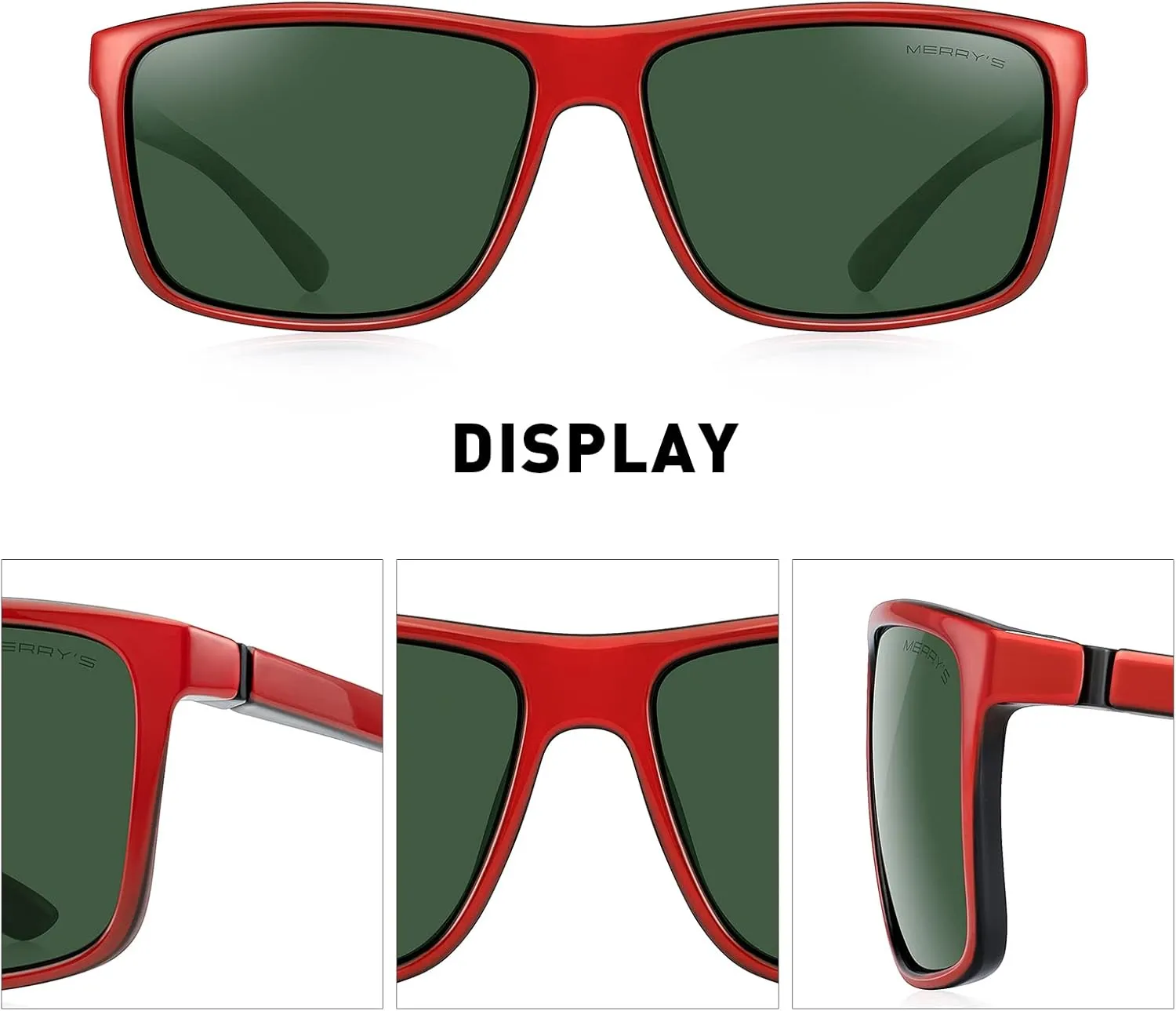 MERRY'S Men Polarized Sunglasses Male Women Outdoor Fishing Sun glasses