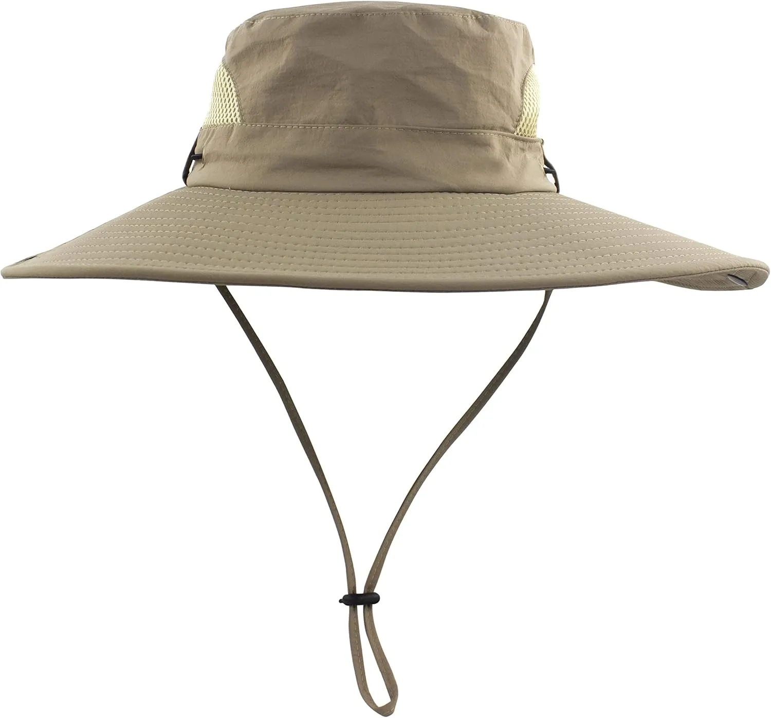Muryobao Mens Sun Hats UPF 50  Waterproof Mesh Wide Brim Bucket Fishing Hat