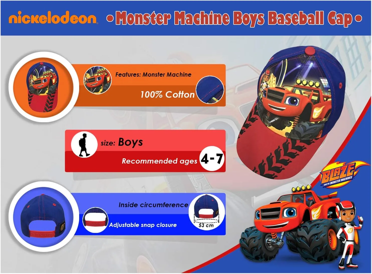 Nickelodeon boys Baseball