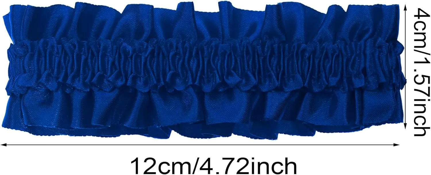 PENTA ANGEL Men Armband Garter 2Pcs 20s Anti Slip Stretchy Sleeve Shirt Holder Roaring Garters Belt for Women Party Costume
