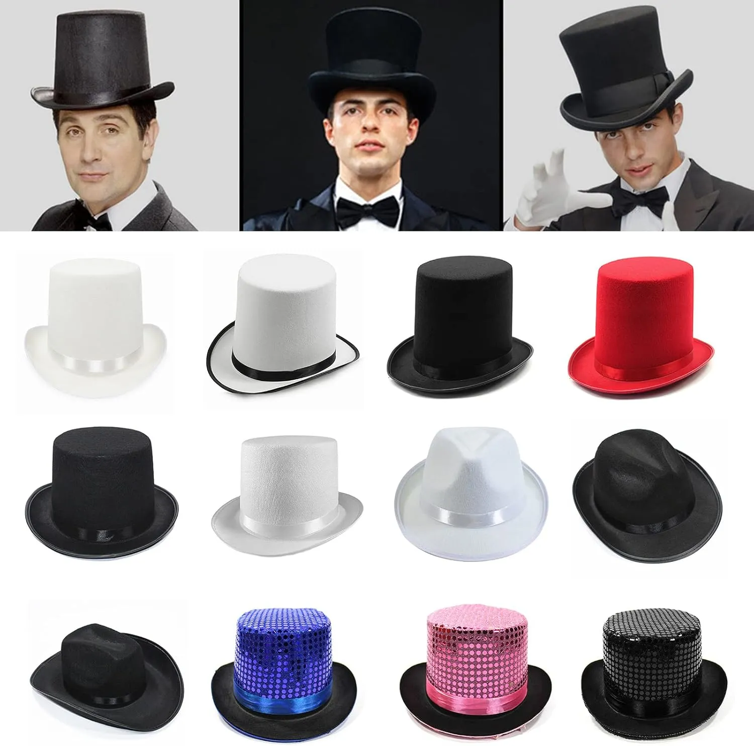 Pork Pie Hat Top Hat Fedora hat ian Top Hat Bowler Top Hat Hat ian Performed Hat