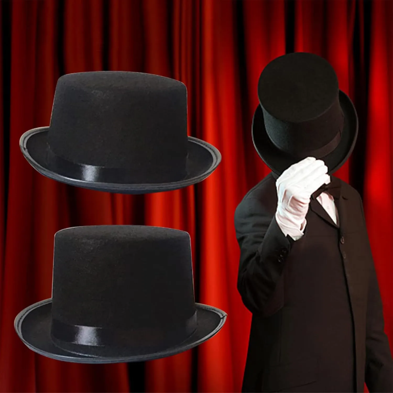 Pork Pie Hat Top Hat Fedora hat ian Top Hat Bowler Top Hat Hat ian Performed Hat