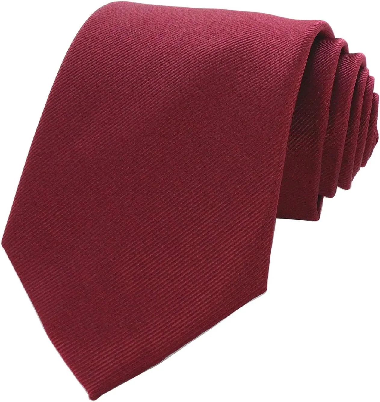 RBOCOTT Solid Color Tie Formal Necktie for Men