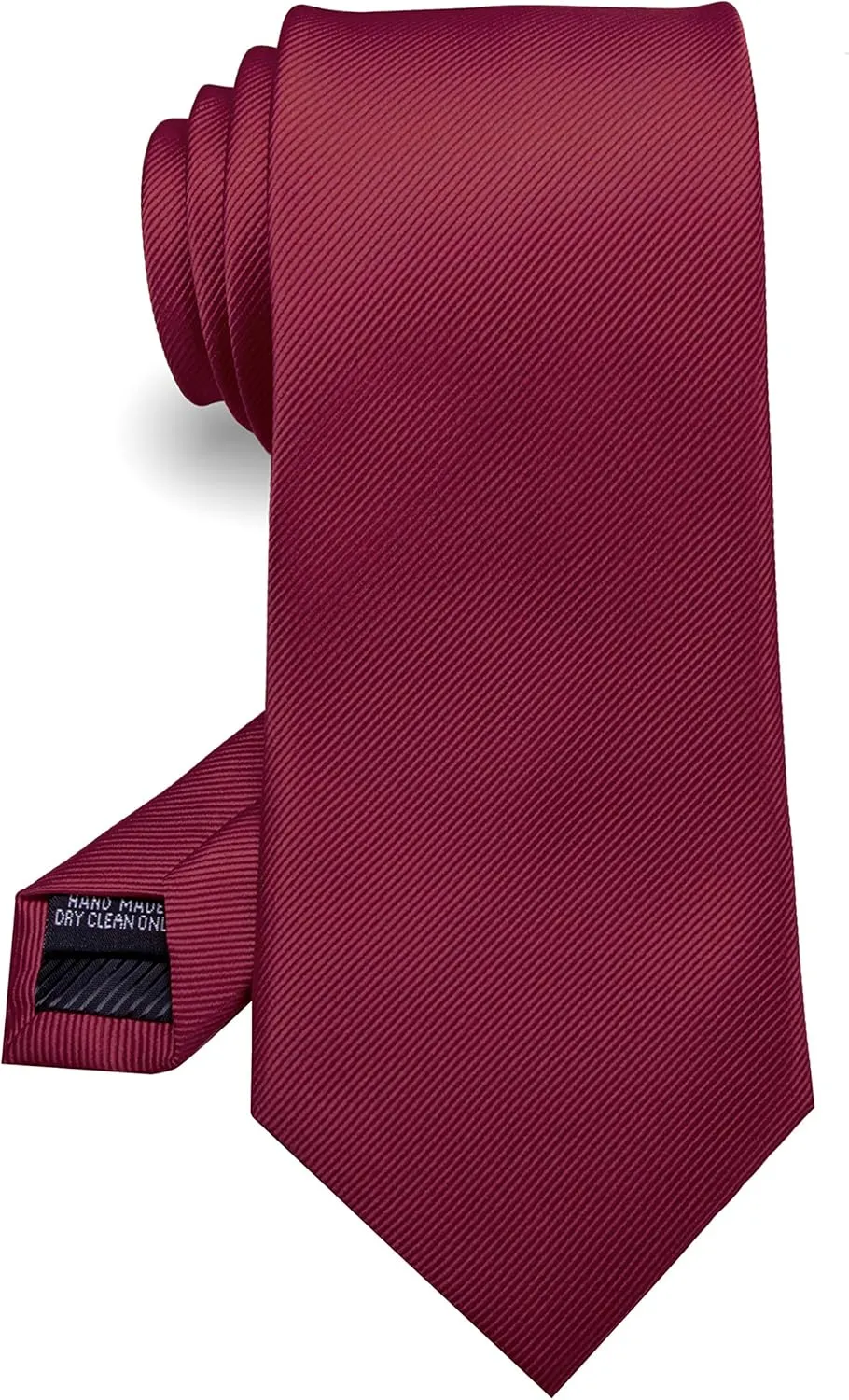 RBOCOTT Solid Color Tie Formal Necktie for Men