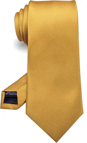 RBOCOTT Solid Color Tie Formal Necktie for Men