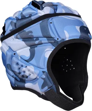 Rugby Helmet - Soft Padded Headgear 7v7 Flag Football Headguard Soccer Head Protection Protective Soft Helmet Football for Youth & Adult