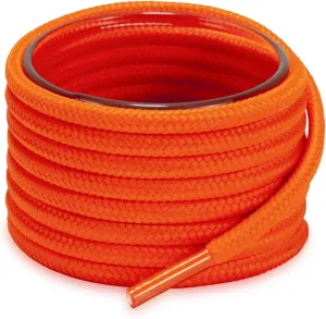 Shoemate Solid Color Round Shoe Laces for Sneakers, Boots and Athletic Shoes, Shoe Strings