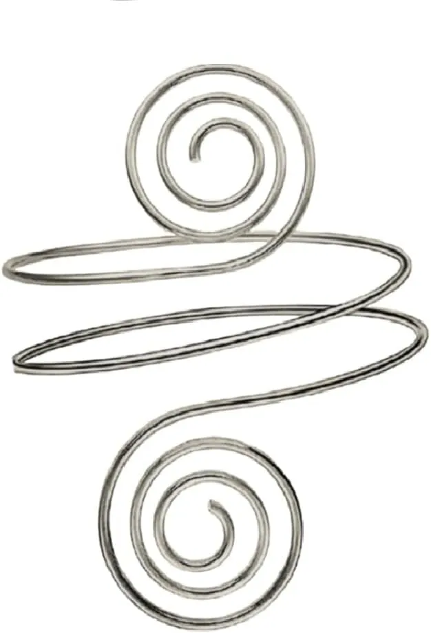 Spiral Upper Arm Cuff Bracelet Open Upper Arm Bangle Bracelet Simple Adjustable Armband Jewelry for Women