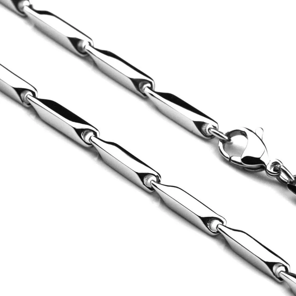 Stainless Steel Ingot Chain Necklace for Man | Chains for Men | Men Jewelry | Stainless Steel Necklace for Men | Men Necklace | Chains for Boys | Men Fashion | Necklaces for Men