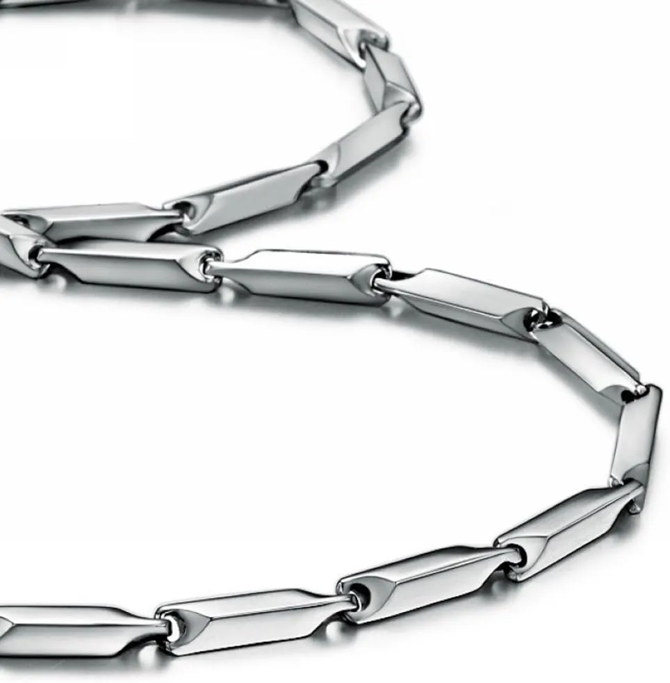 Stainless Steel Ingot Chain Necklace for Man | Chains for Men | Men Jewelry | Stainless Steel Necklace for Men | Men Necklace | Chains for Boys | Men Fashion | Necklaces for Men