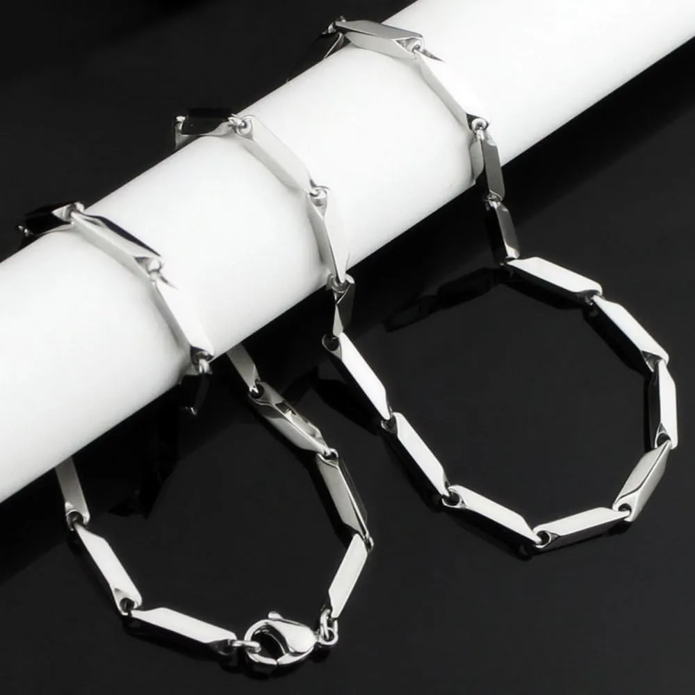 Stainless Steel Ingot Chain Necklace for Man | Chains for Men | Men Jewelry | Stainless Steel Necklace for Men | Men Necklace | Chains for Boys | Men Fashion | Necklaces for Men