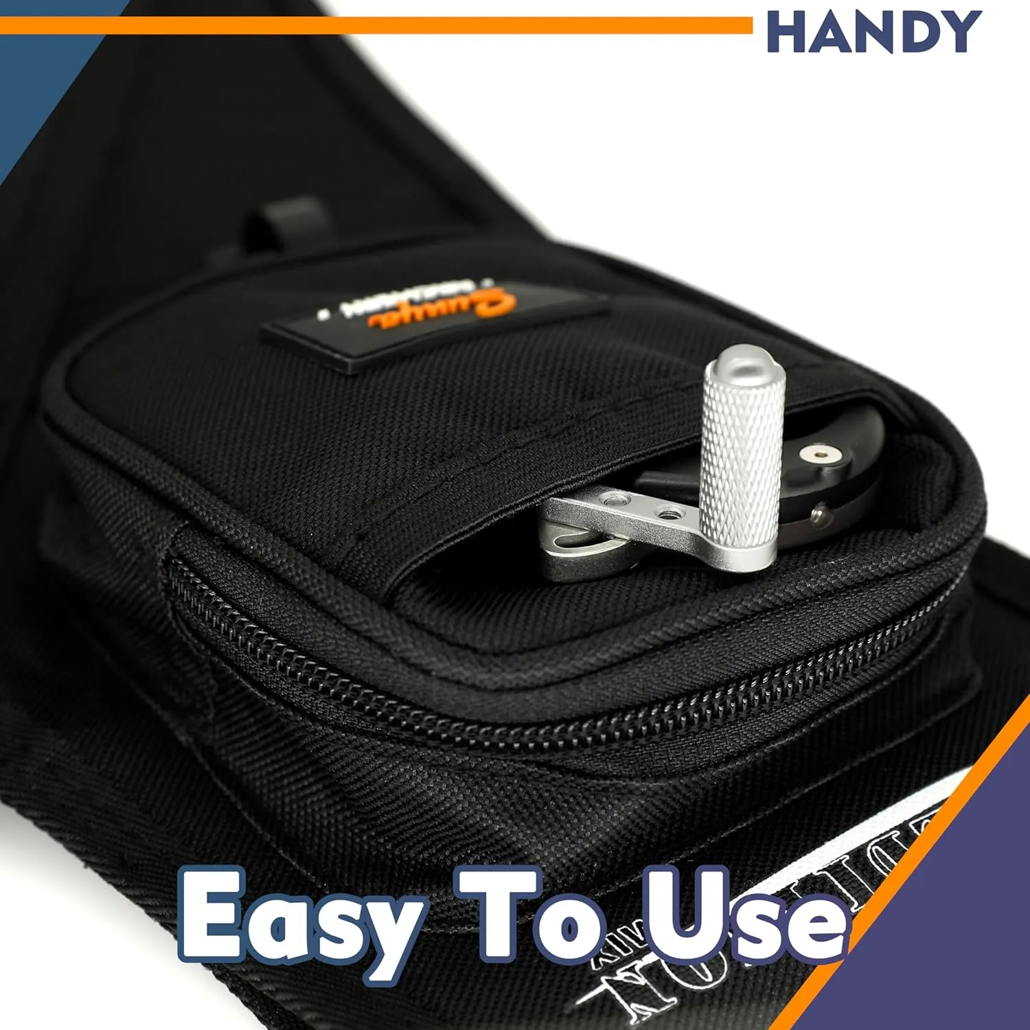 SUNYA Archery Hip Quiver for Arrows. Includes 3 Tubes Arrow Holder, Accessories Pockets and Waist Belt. Fit for Compound and Recurve Bow Practice.