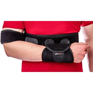 Torso Shoulder Immobilizer  Adjustable Arm Sling for Shoulder Injury w/Torso Band & Wrist Cuff  Shoulder Wrap for Shoulder Pain Relief  Shoulder Brace for Women, Men & Kids