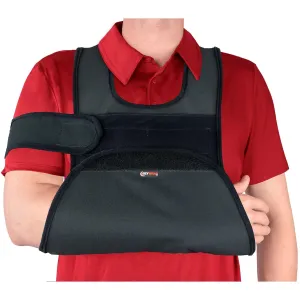 Vest Shoulder Immobilizer  Arm & Shoulder Sling for Shoulder Pain Relief  Arm & Shoulder Brace for Women, Men & Kids  Post Surgery Shoulder Support
