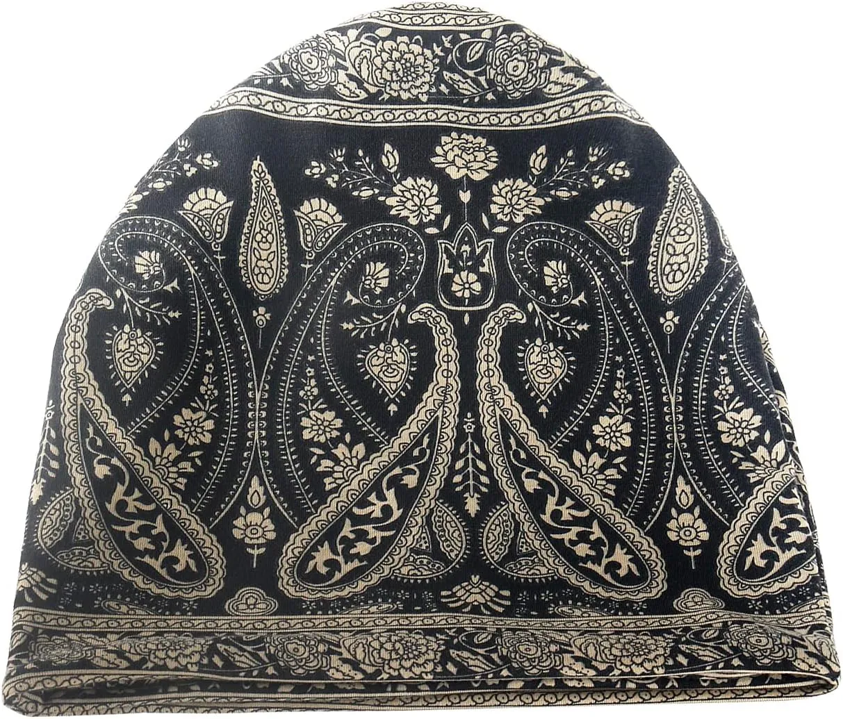 Women's Baggy Casual Chemo Beanie Hats Headwear Caps