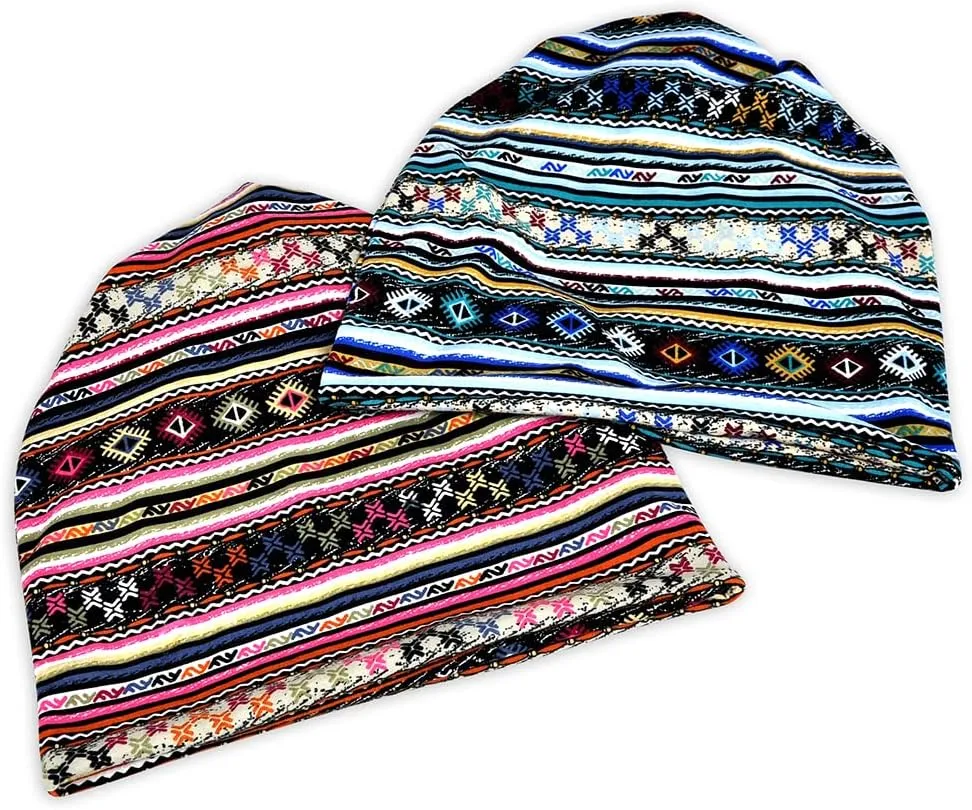 Women's Baggy Casual Chemo Beanie Hats Headwear Caps