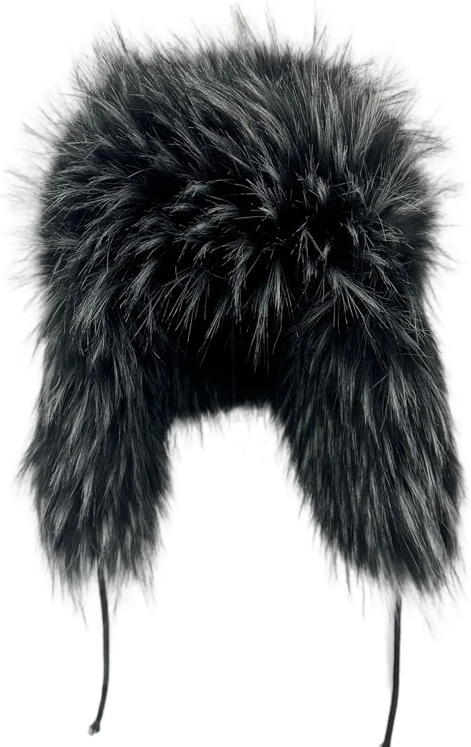 Y2K Faux Fur Russian Hat, Soft, Warm Winter Trapper Hat with Earmuffs for Men and Women