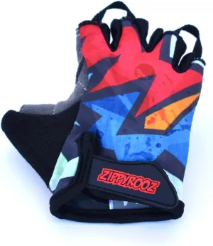 ZippyRooz Toddler & Little Kids Bike Gloves for Balance and Pedal Bicycles for Ages 1-8 Years Old. 8 Designs for Boys & Girls